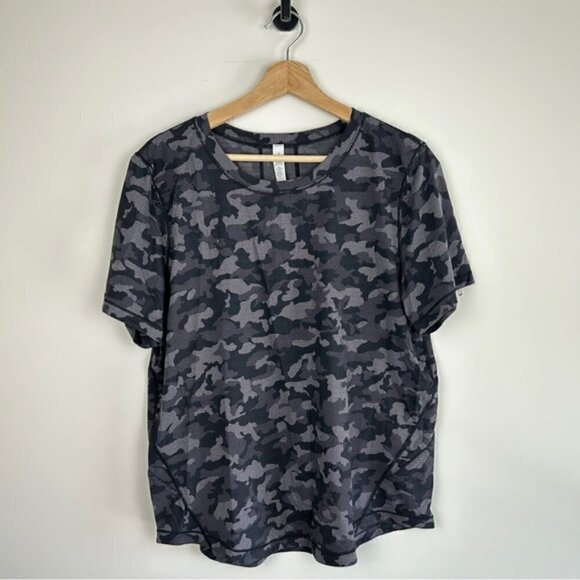 Lululemon Miles Ahead Short Sleeve Deep Camo - Picture 3 of 6